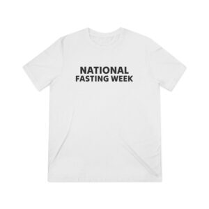 National Fasting Week Unisex Triblend Tee