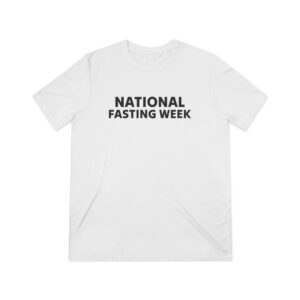 National Fasting Week Unisex Triblend Tee